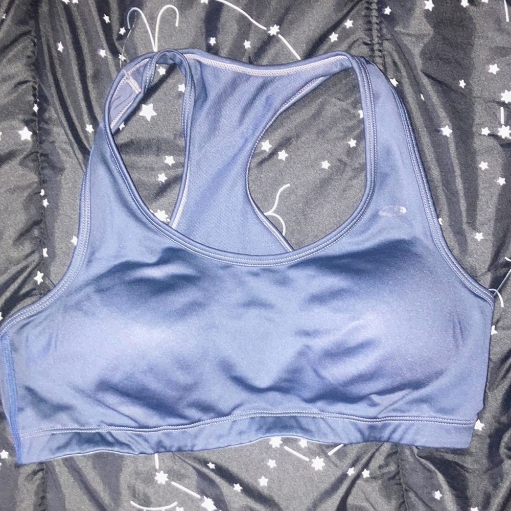 CHAMPION SPORTS BRA blueish grey* workout active wear